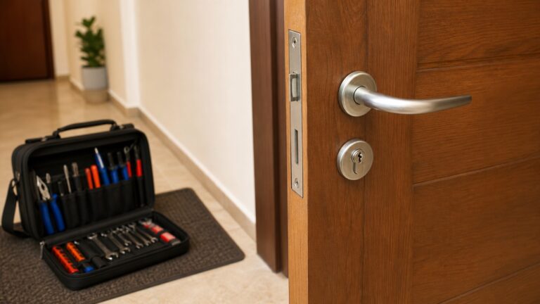 Cómo abrir una puerta cerrada sin romperla